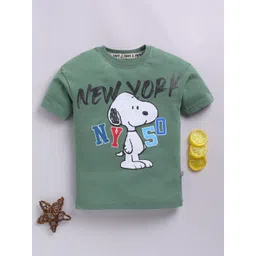 YK X Tinyo Boys Peanut Printed Cotton T-Shirt-picture-28