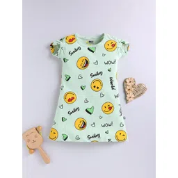 YK X Tinyo Girls Print A-Line Dress-picture-29