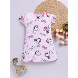 YK X Tinyo Girls Print A-Line Dress-picture-44