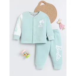 YK X Tinyo Girls Printed T-shirt with Pyjamas-picture-35