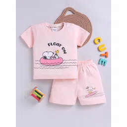 YK X Tinyo Infant Boys Peanuts Printed Pure Cotton Clothing Set-picture-54