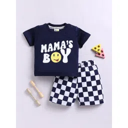YK X Tinyo Infant Boys Printed Pure Cotton T-shirt with Shorts-picture-29