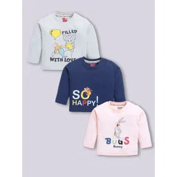 YK X Tinyo Infant Boys Set of 3 Printed Cotton T-shirts-picture-17