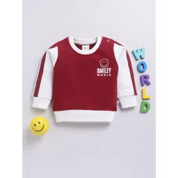 YK X Tinyo Infant Boys Typography Printed Fleece Sweatshirt-picture-29