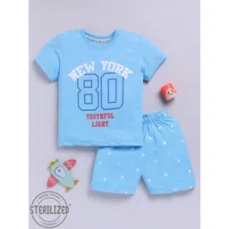 YK X Tinyo Infant Boys Typography Printed Pure Cotton Clothing Set-picture-23