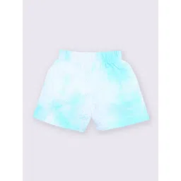 YK X Tinyo Infant Boys Typography Printed Pure Cotton T-shirt with Shorts image 2