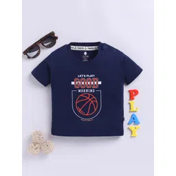 YK X Tinyo Infant Boys Typography Printed T-shirt-picture-31