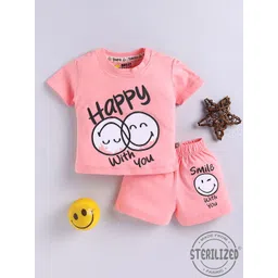 YK X Tinyo Infant Boys Typography Printed T-shirt with Shorts-picture-28