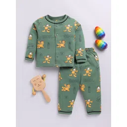 YK X Tinyo Infants Boys Garfield Printed Night Suits-picture-13
