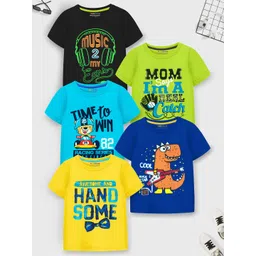 YK X Trampoline Boys 5 Printed Applique T-shirt-picture-33