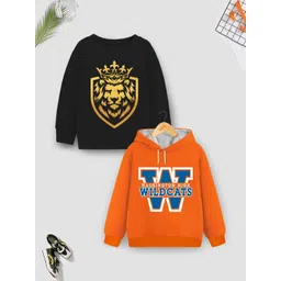 YK X Trampoline Boys Printed Hooded Sweatshirt-picture-21