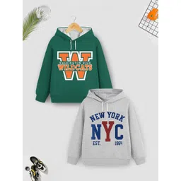 YK X Trampoline Boys Printed Hooded Sweatshirt-picture-46