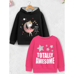 YK X Trampoline Girls Printed Hooded Sweatshirt-picture-55
