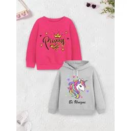 YK X Trampoline Girls Printed Hooded Sweatshirt-picture-44