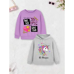 YK X Trampoline Girls Printed Hooded Sweatshirt-picture-57