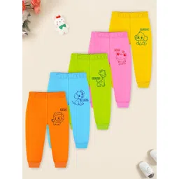 YK X Trampoline Infants Pack Of 5 Mid-Rise Joggers-picture-55