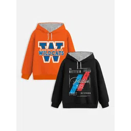 YK X Trampoline Unisex Kids Printed Hooded Sweatshirt-picture-41