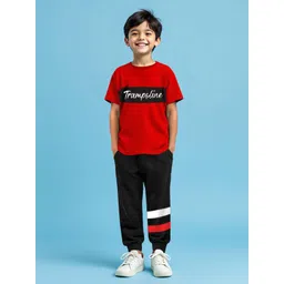 YK X Trampoline Unisex Kids Printed T-shirt-picture-34