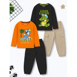 YK X Trampoline Unisex Kids Printed T-shirt-picture-57