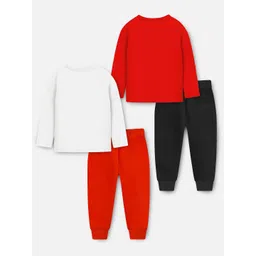 YK X Trampoline Unisex Kids Printed T-shirt with Pyjamas image 3