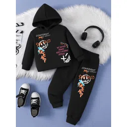 YK X Trampoline Unisex Kids Printed T-shirt with Trousers-picture-37