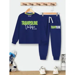 YK X Trampoline Unisex Kids Printed T-shirt with Trousers-picture-35