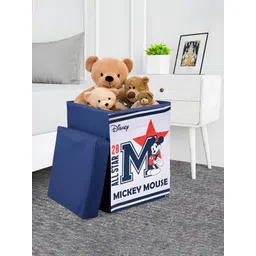 YK Blue & White Disney Mickey Star Printed Regular Multi-Utility Organisers-picture-27