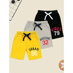 YK Boys Boys Pack of 3 Printed Shorts-picture-19