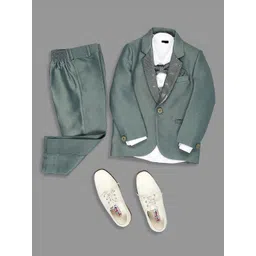 YK Boys Full Sleeves 5-Piece Party Suit-picture-38