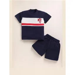 YK Boys Navy Blue Clothing Set image 5
