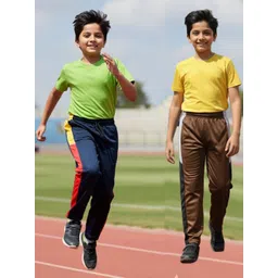 YK Boys Pack Of 2 Mid-Rise Track Pants-picture-23