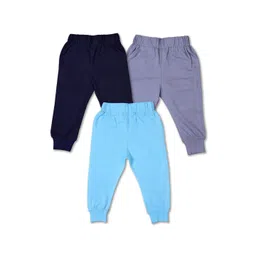 YK Boys Pack Of 3 Cotton Mid Rise Joggers image 4