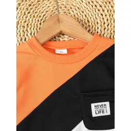 YK Boys Polyester Colourblocked Clothing Set image 3