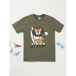 YK Boys Printed Applique T-shirt-picture-15