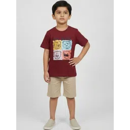 YK Boys Printed Applique T-shirt-picture-42