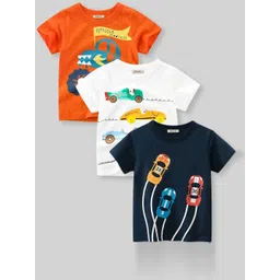 YK Boys Printed Applique T-shirt image 5