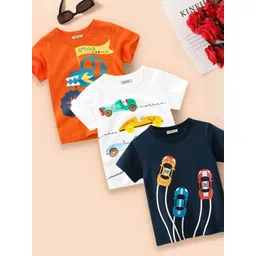 YK Boys Printed Applique T-shirt image 1