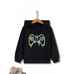 YK Boys Printed Hooded Sweatshirt-picture-18