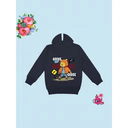 YK Boys Printed Hooded Sweatshirt-image-32