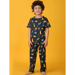 YK Boys Printed Night suit-picture-45