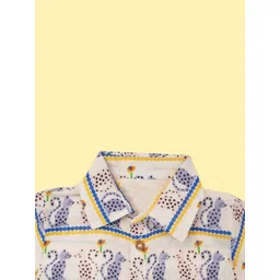 YK Boys Printed Shirt with Shorts image 4