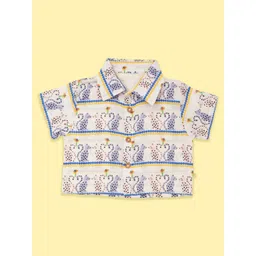 YK Boys Printed Shirt with Shorts image 3