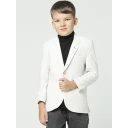 YK Boys Printed Single-Breasted Blazers-picture-27