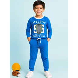 YK Boys Regular Fit Cotton T-Shirt and Trackpant Set (TSUT-122, Multi-Colored)-picture-47