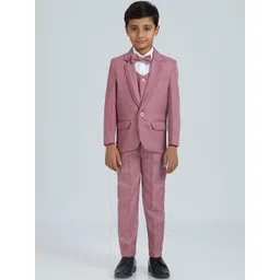 YK Boys Self-Designed Single-Breasted Five Piece Party Suit-picture-16