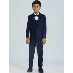 YK Boys Self-Designed Single-Breasted Five Piece Party Suit-picture-20