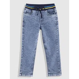 YK Boys Slim Fit Acid Wash Jeans-picture-18