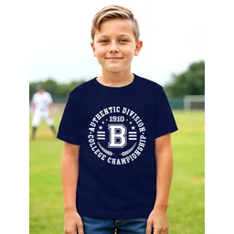 YK Boys Typography Printed T-shirt-picture-41