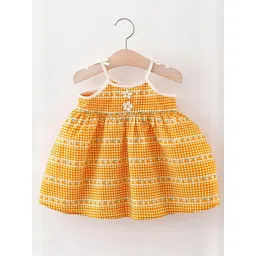 YK Checked A-Line Dress-picture-23