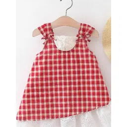 YK Checked A-Line Dress-picture-35